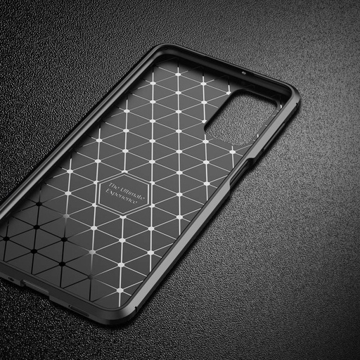 Samsung Galaxy A32 5G carbon fiber silicon husă spate, (Albastru)