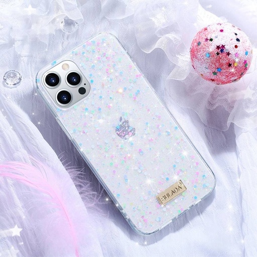Apple iPhone 13 Sulada luminous glitter husă spate (multicolor)