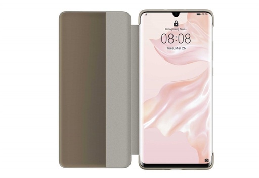 Huawei P30 Pro smart view flip original husă tip carte, (kaki)