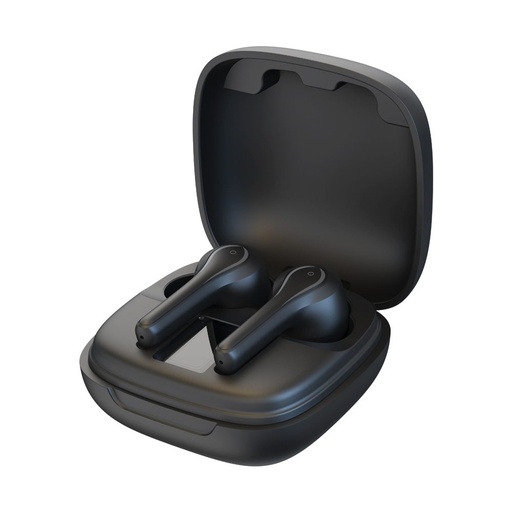 XO X8 fără fir headset, BT v5.0, husă de încărcare 300mAh, căști 25mAh, până la 3 ore apel/muzică , negru