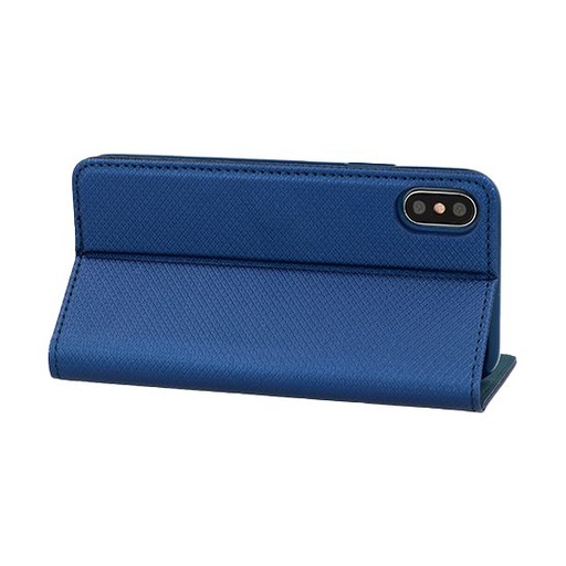 Apple iPhone 11 smart book magnetic husă tip carte (Albastru marin)