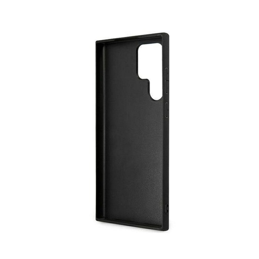 Samsung Galaxy S22 Ultra Guess PU 4G Metal Logo husă (Gri) - GUHCS22L4GMGGR