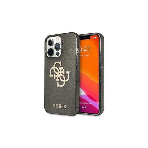 Apple iPhone 13 Guess TPU Big 4G Full Glitter husă (Negru) – GUHCP13MPCUGL4GBK