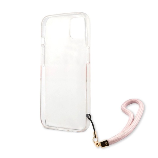 Apple iPhone 13 Guess TPU Marble Stripe husă (Roz) – GUHCP13MKMABPI