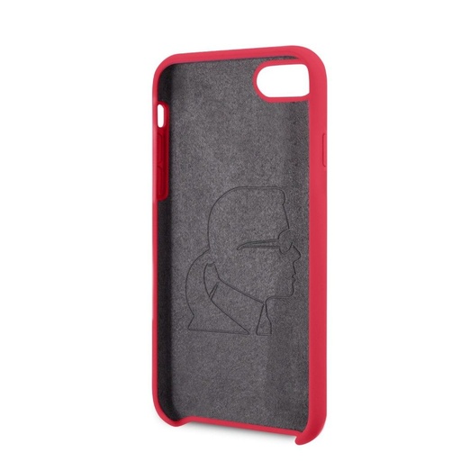 Apple iPhone 7 / iPhone 8 / iPhone SE 2020 / iPhone SE 2022 Karl Lagerfeld Full Body pro husă (Roșu - KLHCI8SLFKRE)