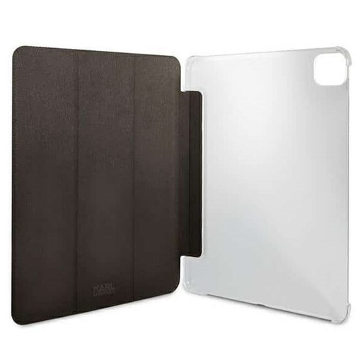 Apple iPad Pro 11 (2021) Karl Lagerfeld Head Saffiano husă (Negru) – KLFC11OKHK