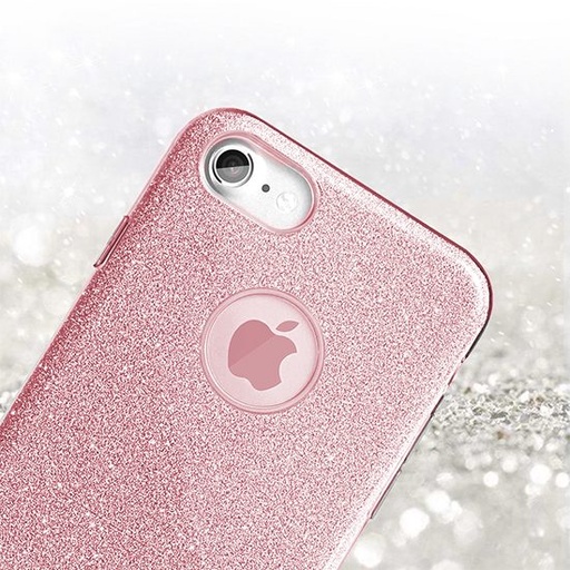 Apple iPhone 7 / iPhone 8 / iPhone SE 2020 / iPhone SE 2022 shining husă spate (Roz)