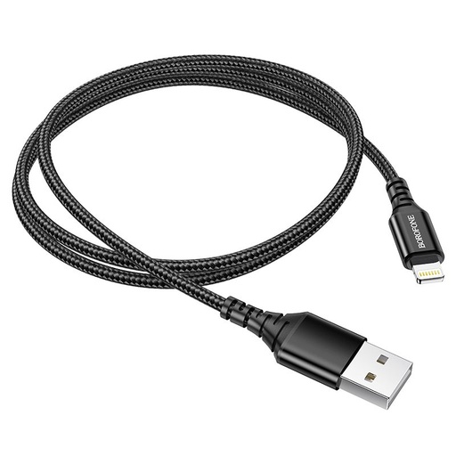 Hoco BX54 lightning cablu, negru
