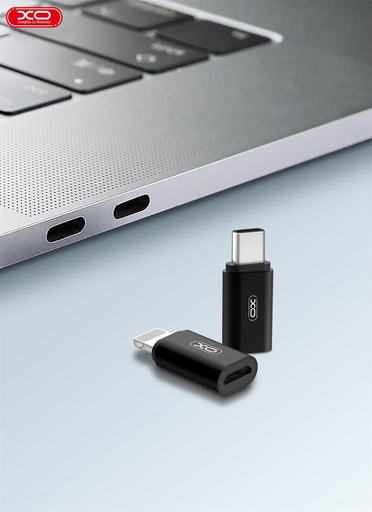 XO NB130 micro USB–Lightning cablu de date adapter (Negru) – încărcare és transfer de date
