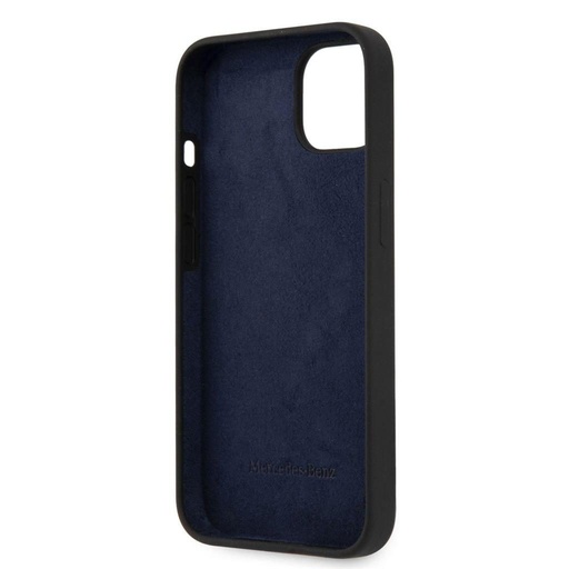 Apple iPhone 13 Mercedes liquid silicone husă spate (Negru) - MEHCP13MSIPBK