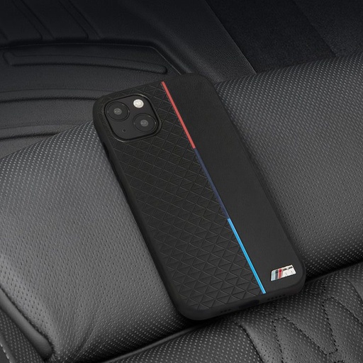 Apple iPhone 13 Pro Max BMW M Collection Triangles husă (Negru) - BMHCP13XTRTBK