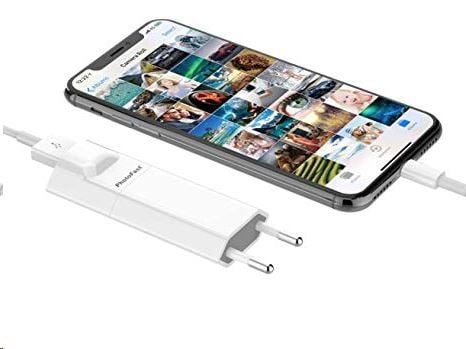 Photofast iOS microSD extensibil Photocube smart salvare date, Alb