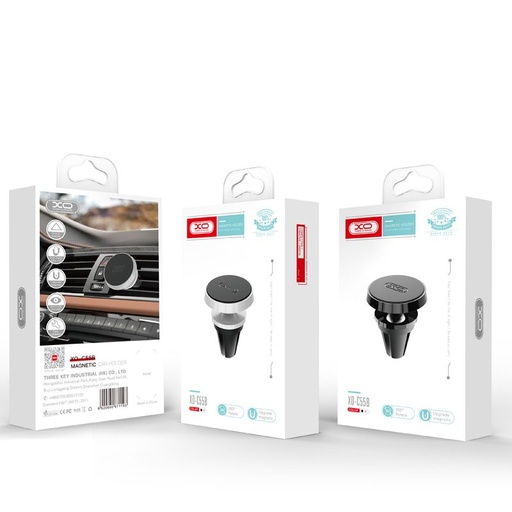 XO C55B suport auto (pentru grilă ventilație), negru