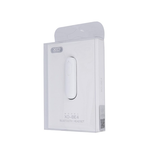 XO BE4 bluetooth headset, alb
