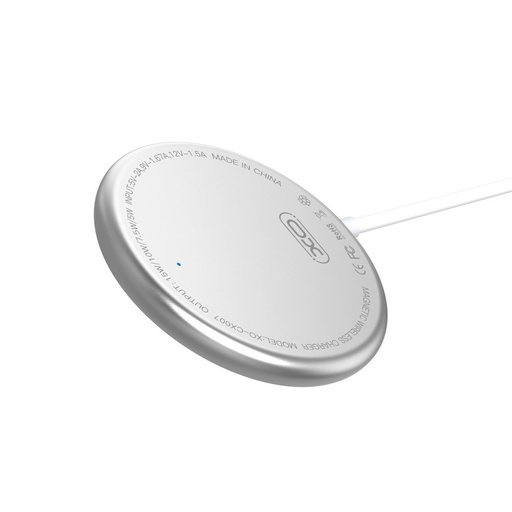 XO CX008 Magsafe compatibil fără fir încărcător (max 15W), alb