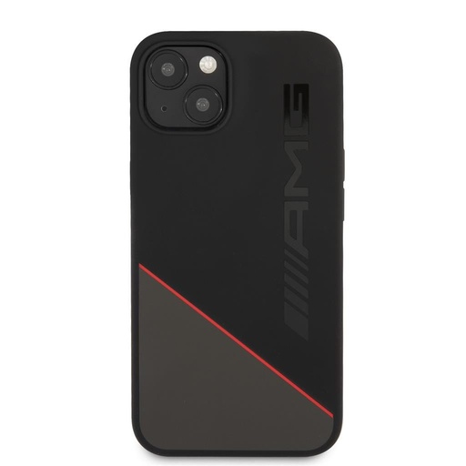 Apple iPhone 13 Mini AMG silicon husă spate (negru/roșu) - AMHCP13SRGDBK
