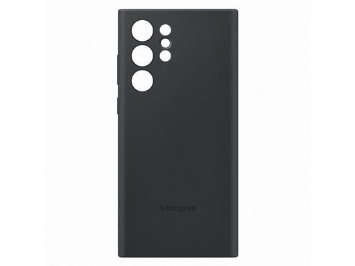 Samsung Galaxy S22 Ultra silicone cover original husă spate, negru - EF-PS908TBE