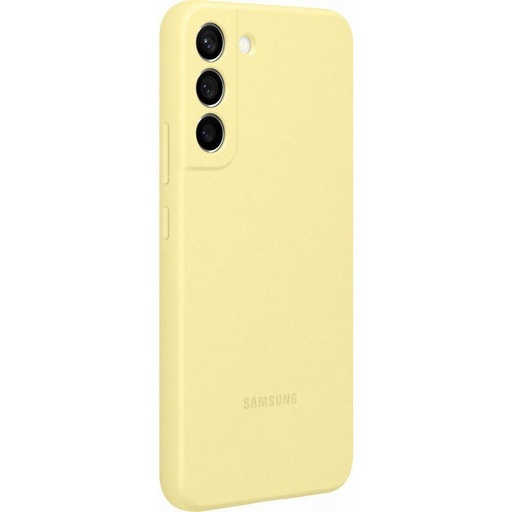 Samsung Galaxy S22 Silicone Cover husă (Galben)