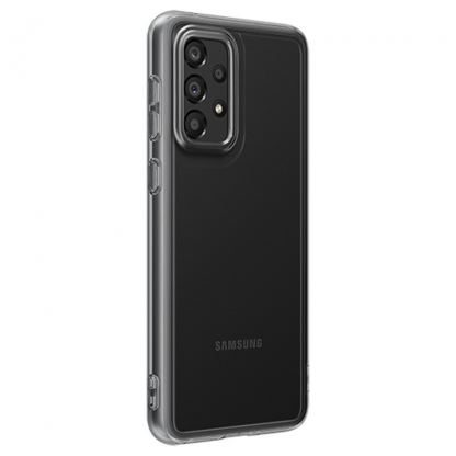Samsung Galaxy A33 5G Soft Transparent husă (Negru)