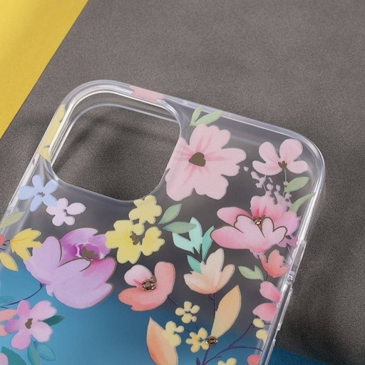 Apple iPhone 13 Kingxbar brilliant Swarovski cu pietre husă spate (Roz)