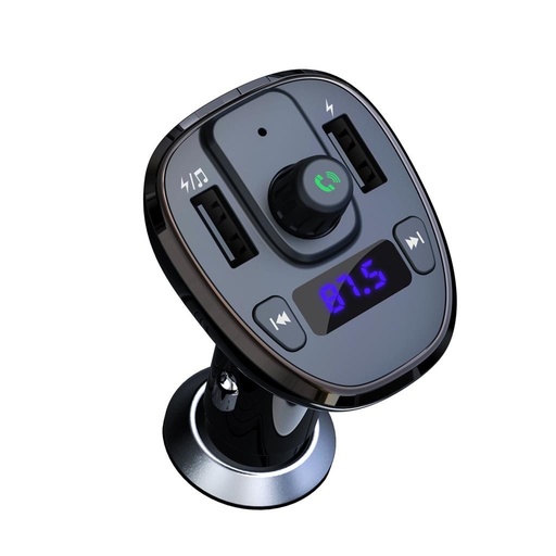 XO BCC05 auto încărcător,MP3/FM transmitter, negru
