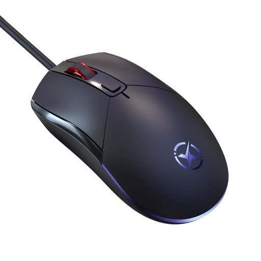 XO M5 A582 cu fir mouse (Negru) – USB conector, gamer design