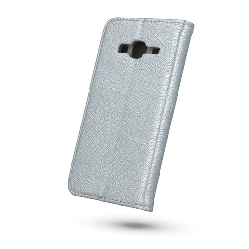Huawei P10 Lite smart shine magnetic husă tip carte, argintiu