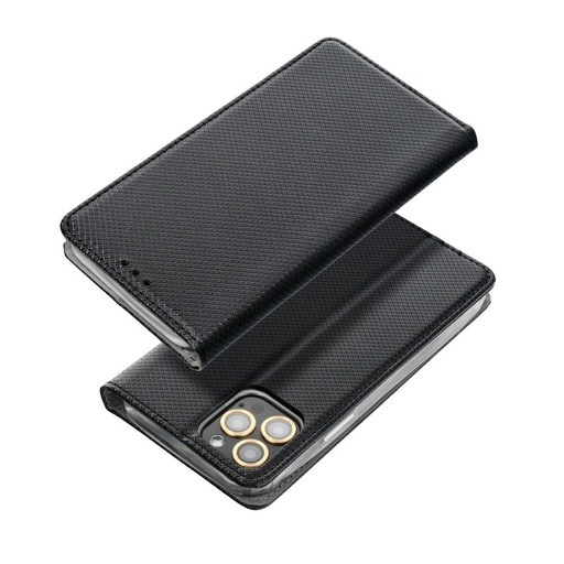 Apple iPhone 13 Mini smart book magnetic husă tip carte (Negru)