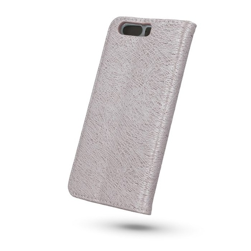 Huawei P10 Lite smart shine magnetic husă tip carte, roz auriu