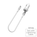 2 USB port, lightning cablu