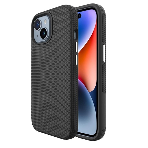 Apple iPhone 15 TOKO Triangle husă spate (Negru)