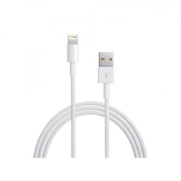 Apple Lightning cablu (Alb) - 2m - ECO ambalaj