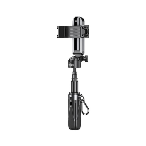 XO SS21 mini Bluetooth selfie stick (Negru) – 3 az 1-ben funcție, kameraasszisztens