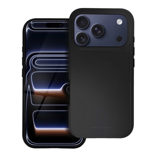 Apple iPhone 16 Pro Max Roar Rainbow bumper husă spate (Negru)