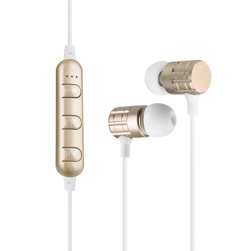 AWEI F1 bluetooth headset, auriu