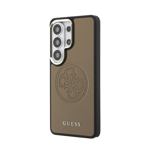 Guess PU Perforated 4G Logo Magnetic Samsung Galaxy S26 Ultra (Maro)