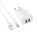 2 USB port, type-C cablu