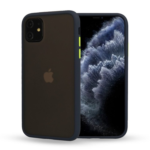Apple iPhone 7 / iPhone 8 / iPhone SE 2020 / iPhone SE 2022 Vennus color button husă spate (Albastru marin)