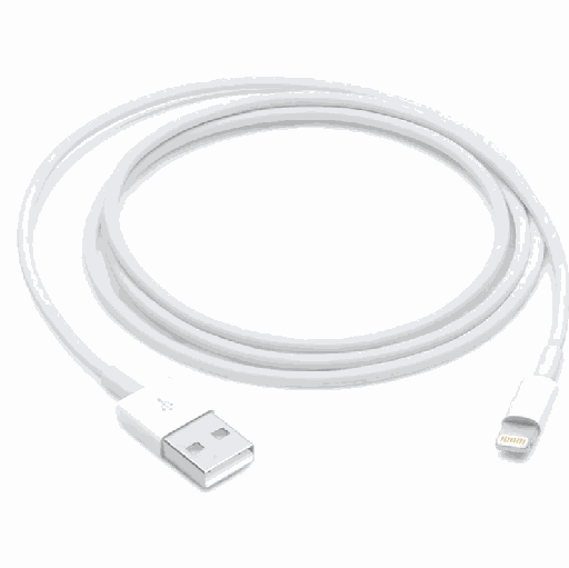 Apple USB-A - Lightning adat- és cablu de încărcare (Alb) - 1m (MXLY2)