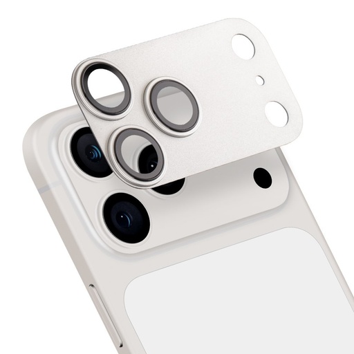 Apple iPhone 18 Pro Max OBAL:ME Camera Lens Glass cameră insulă védőüveg (Argintiu)