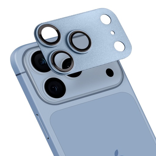 Apple iPhone 18 Pro OBAL:ME Camera Lens Glass cameră insulă sticlă de protecție (Albastru deschis)