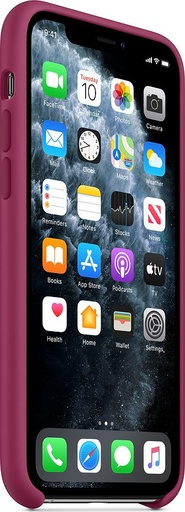 Apple iPhone 11 Pro (5,8") silicone original husă spate, rodie - MXM62ZM/A