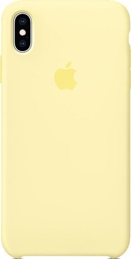Apple iPhone X/XS silicone original husă spate, moale galben - MUJV2ZM/A