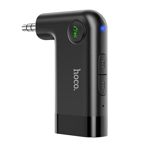 Hoco E53 bluetooth audio adapter, fără fir, LED indicator de stare , negru