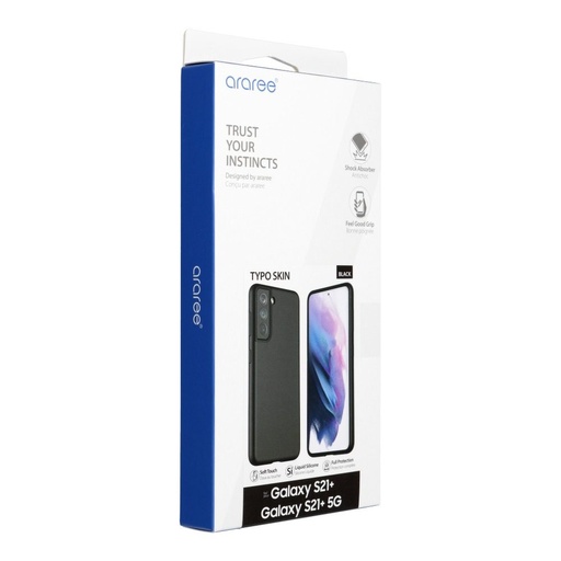 Samsung Galaxy S21 ARAREE Typoskin premium husă spate, (Negru)
