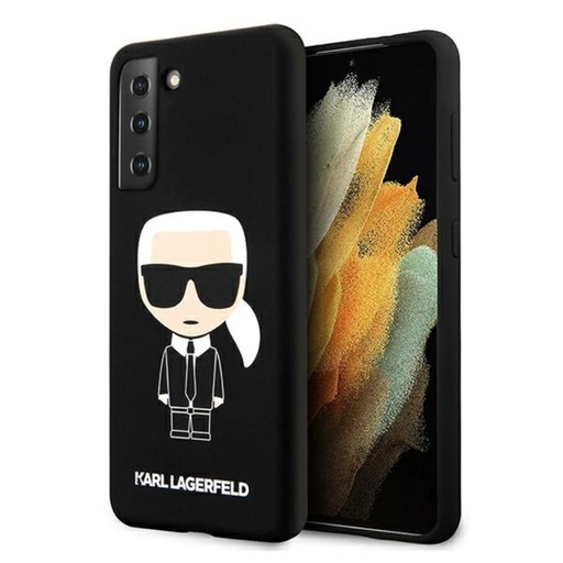 Samsung Galaxy S21 5G Karl Lagerfeld iconic premium husă spate (Negru)