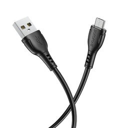 Borofone BX51 microUSB cablu, 1M, 3A, negru