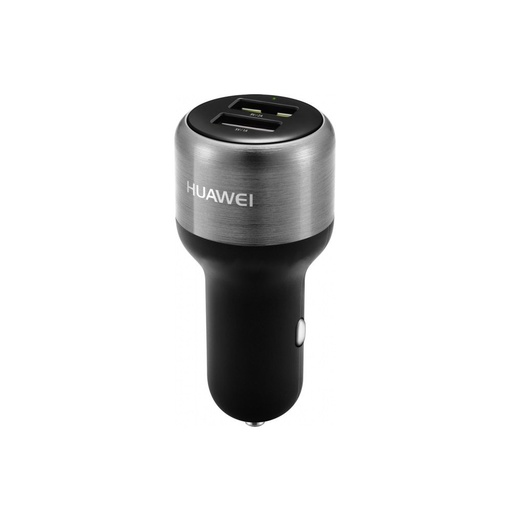 Huawei AP31 auto încărcător rapid (2 USB port, type-C cablu), QC 3.0 9V 2A, gri