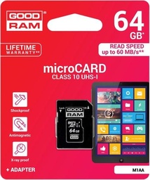 Goodram microSDHC 64GB class10 card de memorie