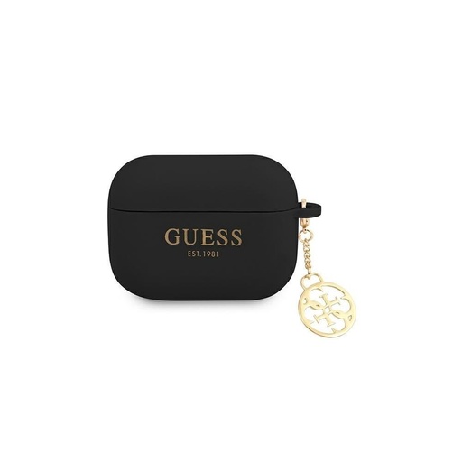 AirPods 3 Guess 4G Charms husă (Negru) - GUA3LSC4EK